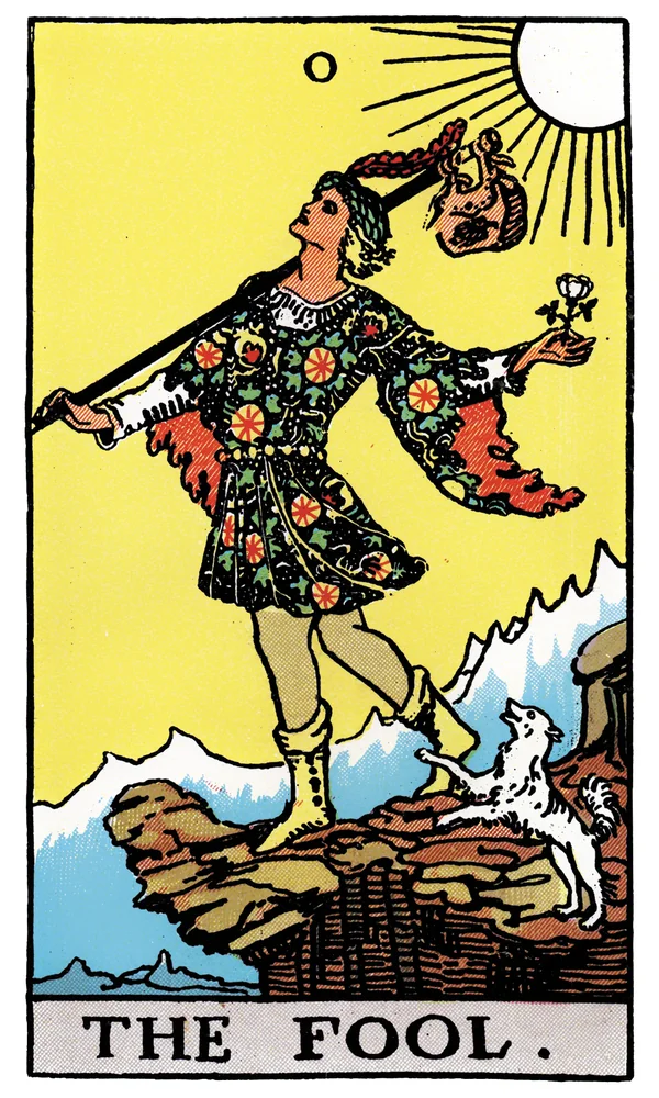 Carte de tarot Le Fou
