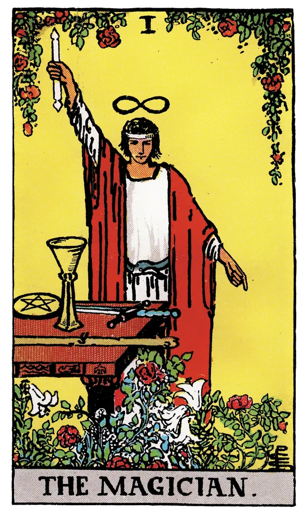 Carte de tarot Le Magicien