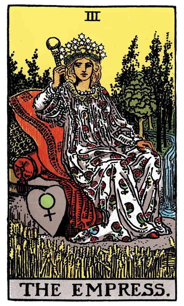 Carte de tarot L'Impératrice