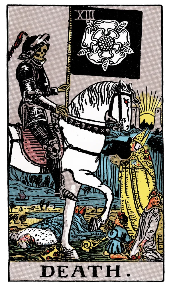 Carte de tarot La Mort