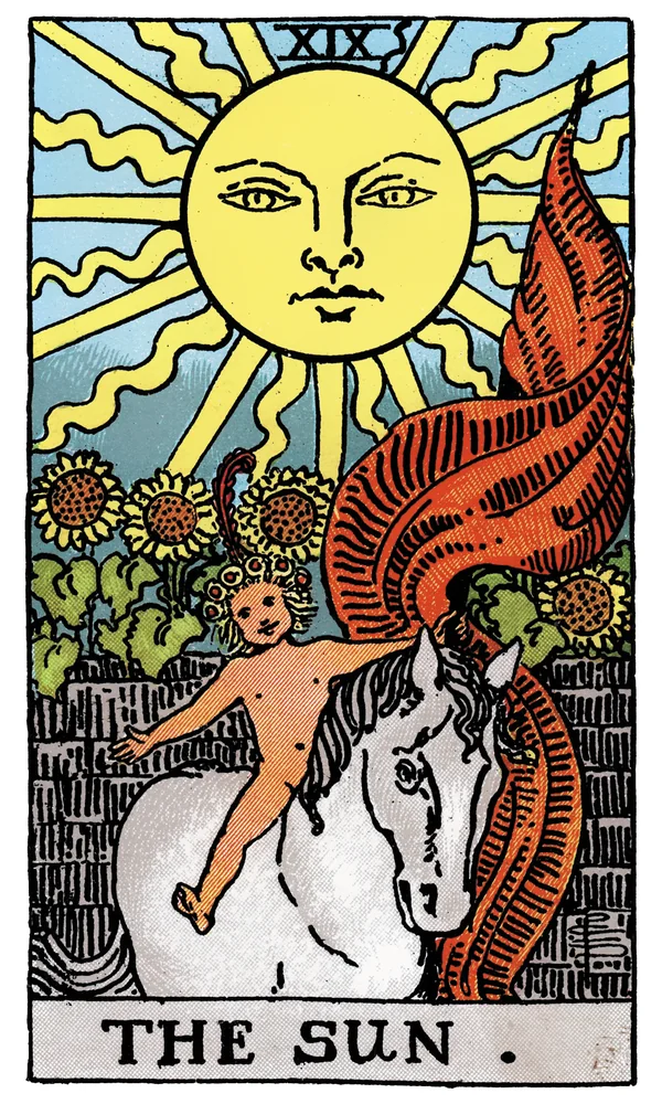 Carte de tarot Le Soleil