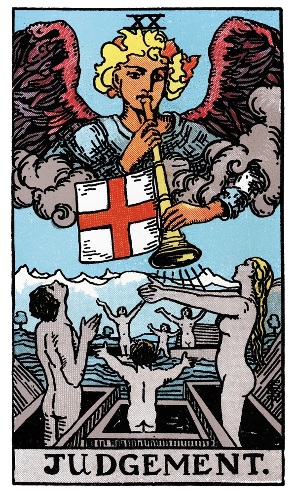 Carte de tarot Le Jugement